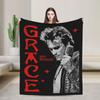 Jeff Buckley Bestes Album Beliebter Sänger Deckenbezug Flanell Überwurf Bettwäsche Sofa Bedruckt Ultra-Weich Warm Bettüberwürfe,
