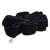 VINGTAINE Velvet Ribbon Banana Clip Hair Clip L Navy [Vantaine] H-222-NY