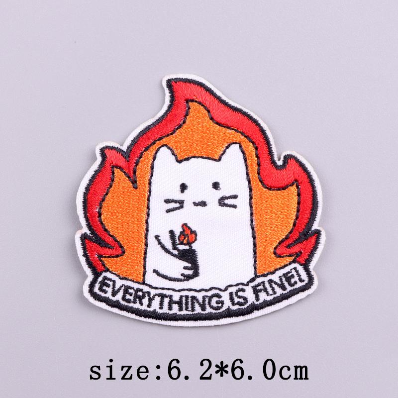 Little Yellow Duck Embroidery Patches For Clothing Hip Hop Animal Patch Iron On Patches On Clothes Fusible Patch Stickers Badges