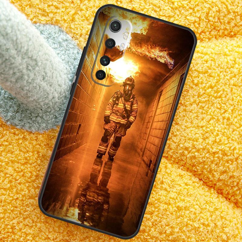 Feuerwehrmann Helden Feuerwehrmann Coole Hülle Für Xiaomi 13T 14T 15T 14 15 Ultra 17 Pro Max Hülle Für POCO F8 F7 X7 Pro F5 F6 X5 X6