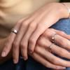 ANIA HAIE Pearl Sparkle 925 Silver Ring R054-02H