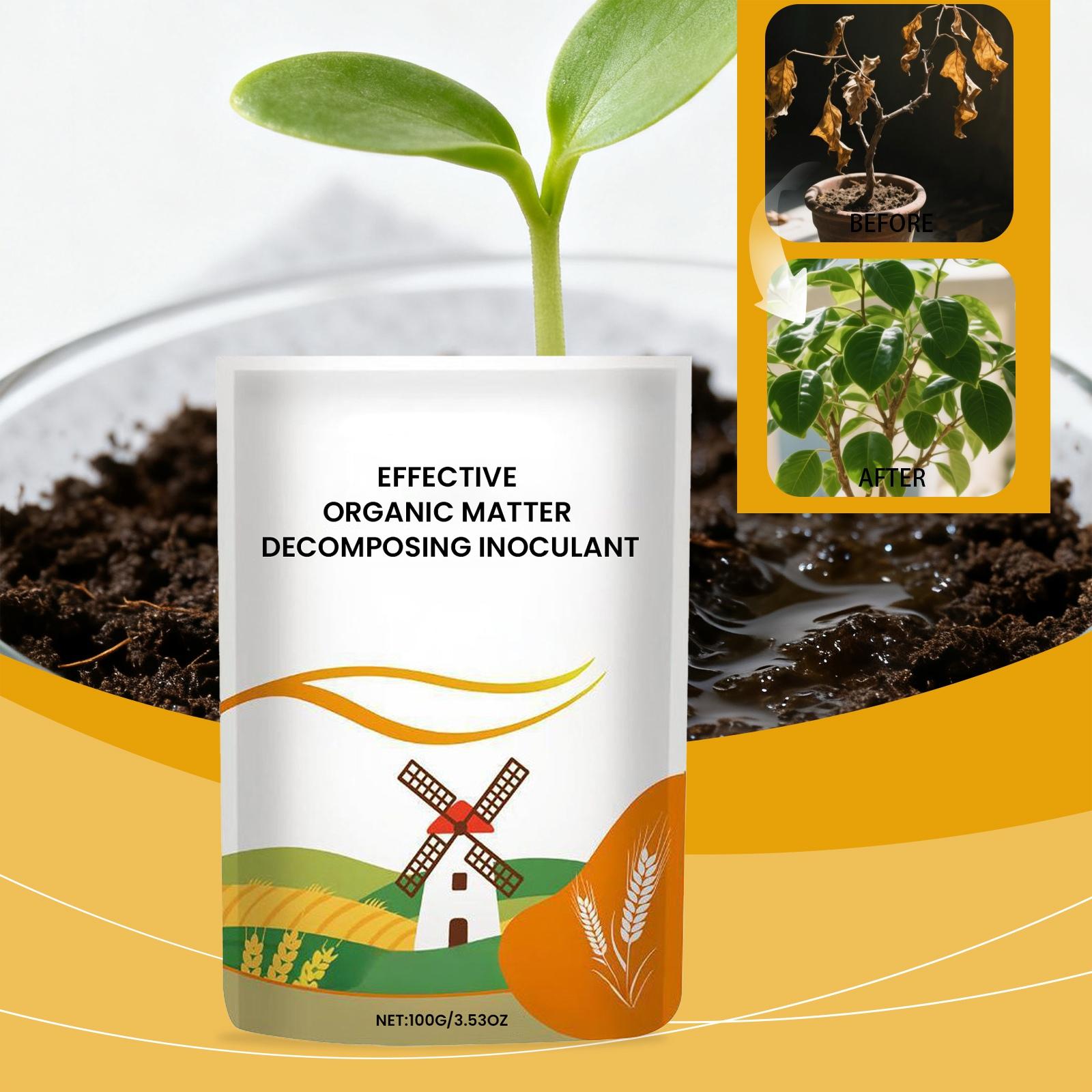 

Plant Growth Powder, A Universal Planting Powder For Plant Root , Fertilizer Efficiency Absorption And Crop Care. One Size