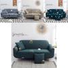 Luxurious Geometric Flower Pattern Slipcover For Sofas Offering Excellent Fit And Comfort