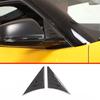 Real Carbon Fiber For Toyota Supra MK5 A90 2019-2025 Center Console Steering Wheel Interior Gear Decoration Mirror Trim Sticker