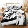 3D Print D Gray Man Bedding Set Single Twin Full Queen King Size Bed Set Adult Kid Bedroom Duvetcover Sets Anime Bed Sheet