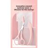 Eyebrow Cutter with Eyebrow Comb Small Head Blade Eyebrow Trimming Tool Female Novice Anti Scratch Portable Eyebrow Cutter