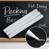 12 peças Canetas Marcadoras de Giz Líquido Brancas (Conjunto de 12) - Fórmula sem Pó e Fácil de Apagar - Perfeita para Professores, Salas de Aula