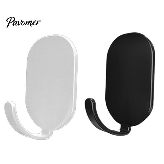 Rust-resistant Coat Hooks 5PCS Wall Self-Adhesive Waterproof Strong Bathroom Load-Bearing Rust-Resistant Hook for Kitchen Bathrobe