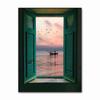 Nordic Window Outside Landscape Poster Interior Scenery Canvas Painting Abstract Wall Art for Room Home Decoration Print Picture