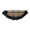 Burberry Vintage Classic Check Polyester Crossbody Chest Waist Bag Medium Men Bags Beige 80104301