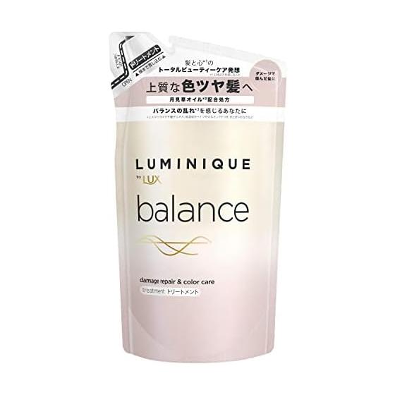 Кондиционер для восстановления и ухода за цветом волос LUX Luminique Balance Damage Repair & Color Care (лечение) Наполнитель 350г