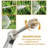 Alloy Plated High Pressure Washer Gun Durable Metal Water Sprayer for Car Washing & Garden Watering