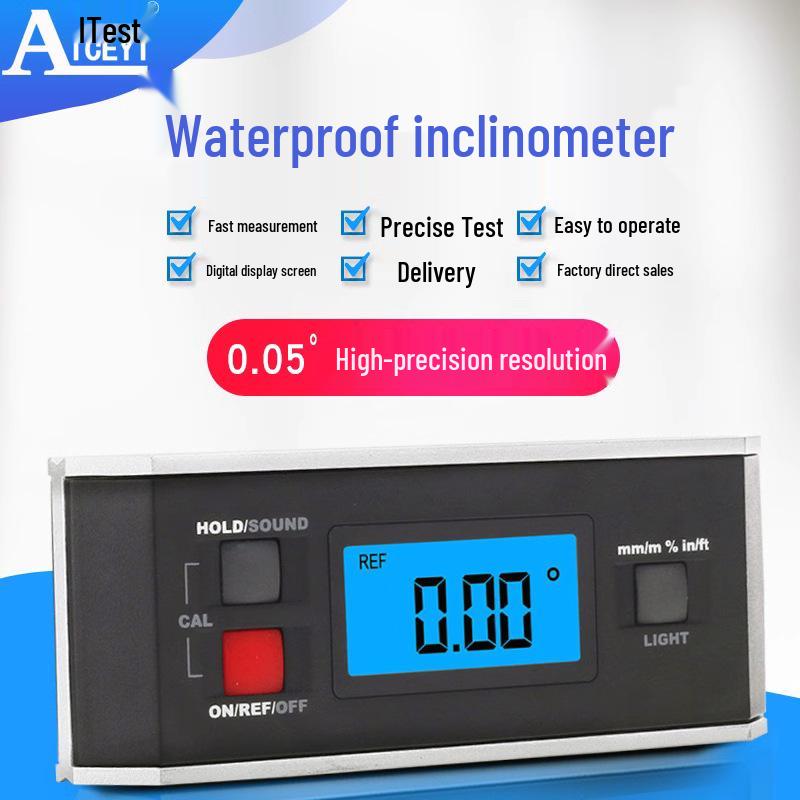 Digital Protractor & Inclinometer with Magnetic Angle & Slope Measurement DP180A