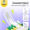 Bobodou 2024 Kids' Waterproof Leather Shoes - Casual Boys' and Girls' Sports Sneakers