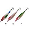 1-10Pcs Luminous Fishing Lure Wood Shrimp Lures Fishing Squid Jig Hook Octopus Cuttlefish Shrimp Jigging Bait for Night Fishing