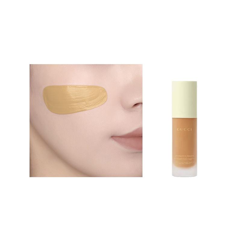 Жидкая тональная основа/крем-пудра Gucci Playful makeup foundation мягкое распыление стойкая тональная основа матовая #260W Теплый пшеничный без подарочной упаковки