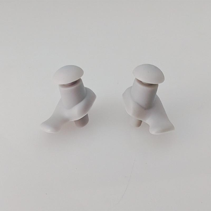 Ultra-Soft Silicone Spiral Swimming Earplugs with Noise Reduction and Waterproof Protection