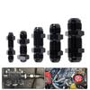 Universal Aluminum Alloy Male-Female AN4-AN12 Oil Cooler Fitting Adapter, 0°/90°