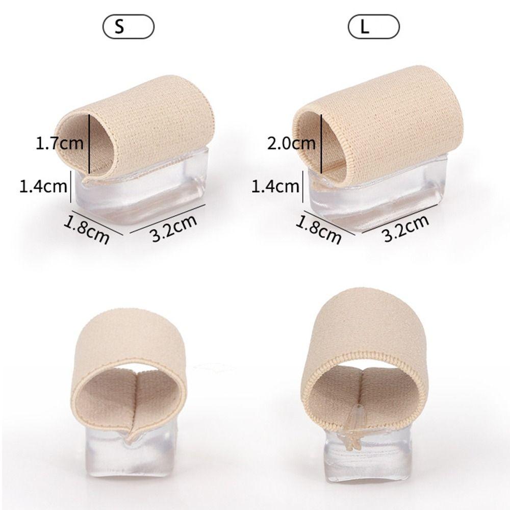 Neuer Reibungsschutz Zehentrenner Druckentlastung Hallux-Korrektor Großzehen-Richter für überlappende Großzehen