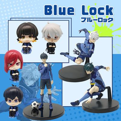 Figurine Anime Blue Lock Isagi Yoichi Chigiri Hyoma Bachira Meguru Nagi Seishiro Figurines d'Action Modèle de Collection Figurine Poupée Jouet