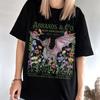 Vintage Damen Abraxos Wyvern Thron aus Glas Manon Blackbeak Grafik T-Shirt Herren Tee Sommer Übergröße Merch