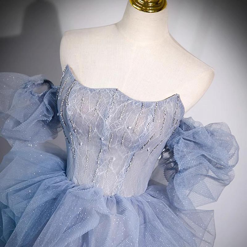 Dress Long Length Gown Extra Fluffy Party Dresses for Photo Shoot Event Gala Gowns