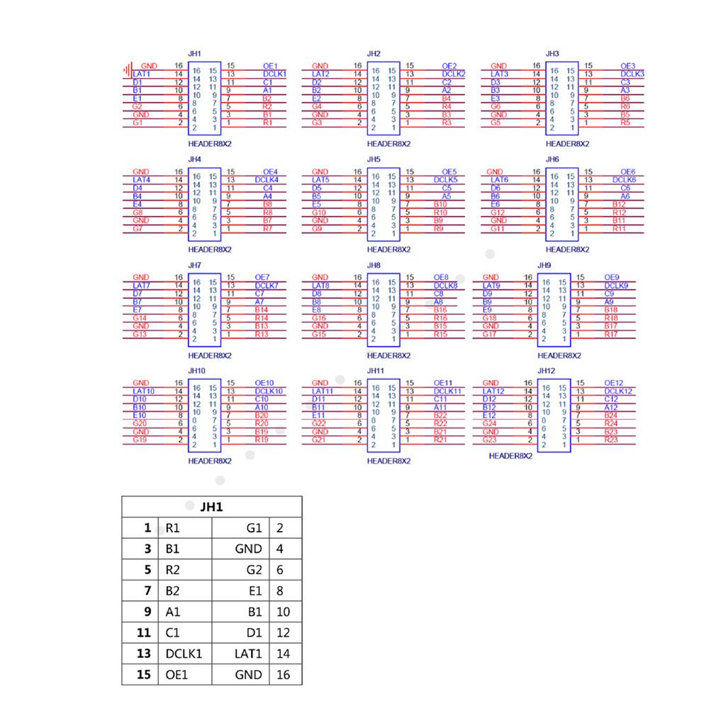 MRV336 Full Color LED Video Display Synchronous Receiving Card