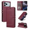 Luxury Magnetic Leather Card Solt Phone Case for iPhone 17 Pro Max 16 Plus 15 14 13 12 11 Shockproof Kickstand Book Pocket Cover