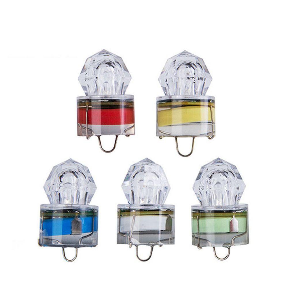 LED Flashing LED Fishing Lamp Plastic Night Fishing Lamp LED Fish Attracting Indicator  Underwater