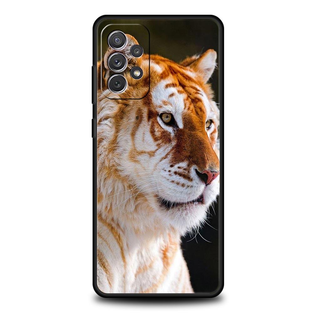 

Чехол для телефона Tiger Lion Leopard для Samsung Galaxy A13 A51 A71 A21S A12 A11 A31 A41 A23 A53 A73 A52 A32 5G A03S A01 Силиконовый чехол Samsung A11