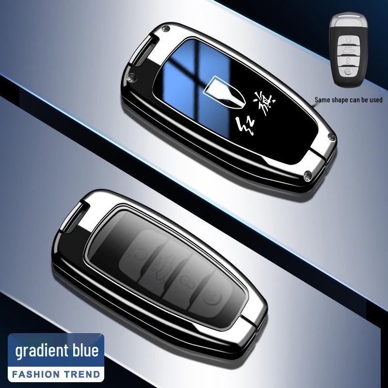 

Защитный чехол для ключа Hongqi H5/H7/HS7 - Глянцевый градиентный цвет, Модификация бизнес-класса для H9.