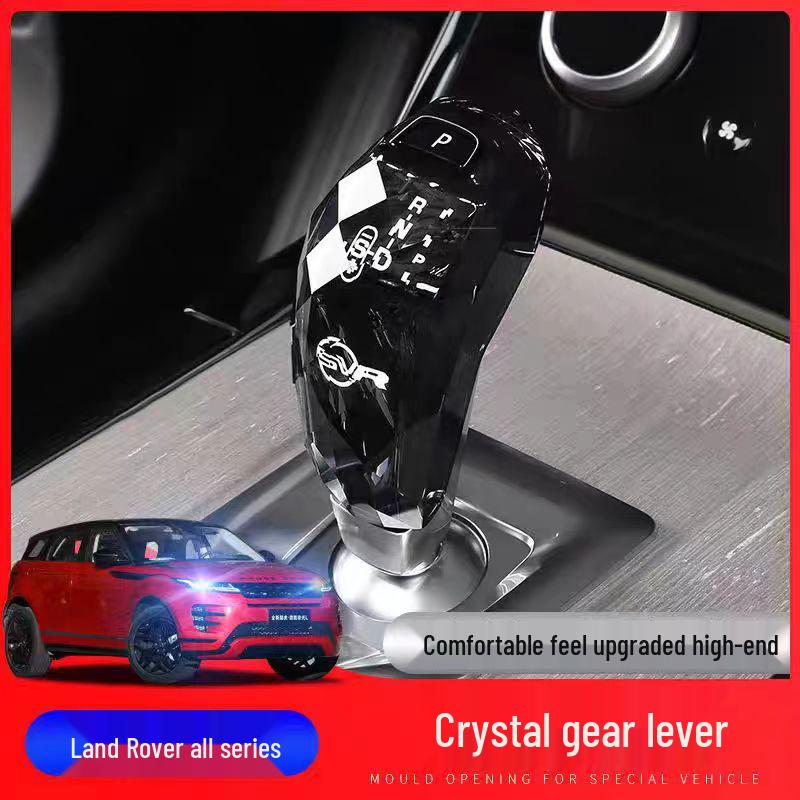 Compatible Crystal Gear Shift Knob for 2014-2022 Land Rover Range Rover Sport & Jaguar