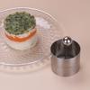 Cake Ring Mold Stainless Steel Seamless Round Mousse Cake Molds with Pushers And Lifters Kitchen Baking Tool for Home Bakery Use
