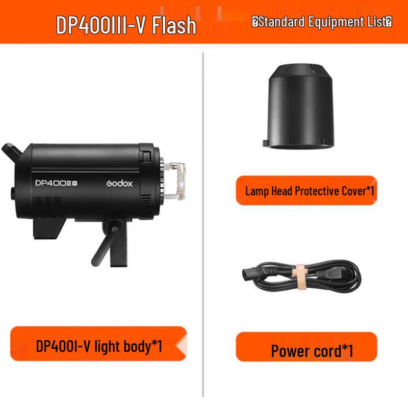 

Godox DP400III-V 400W Studio Flash Light
