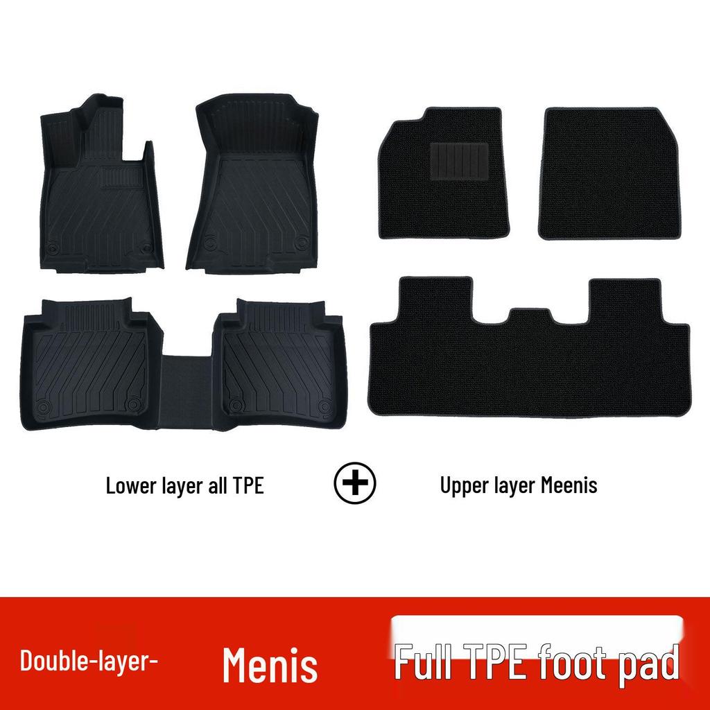 Eco-friendly TPE Floor Mats for Hongqi HS7, HS3, H5, H6, H9, E-QM5, HS5, Tiangong 08