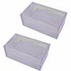 Double Layer Fuse Bead Sorting Storage Box Anti-Clog Perler Bead Channel Dispenser Box  DIY