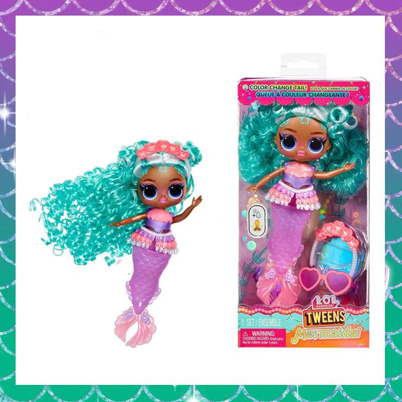 Tweens Serena Mermaid Finn Fashion Doll Colour Changing Tail Movable Fin Kid Toy