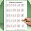 Practice Questions for Multiplication Division Specialized Training Mathematics Math Workbook Early Education Toys