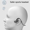 A01 Bluetooth-compatible Earphone Ear Hook Bone Conduction Built-in 16G Memory Wireless Sports Headphone for Mobile Phone