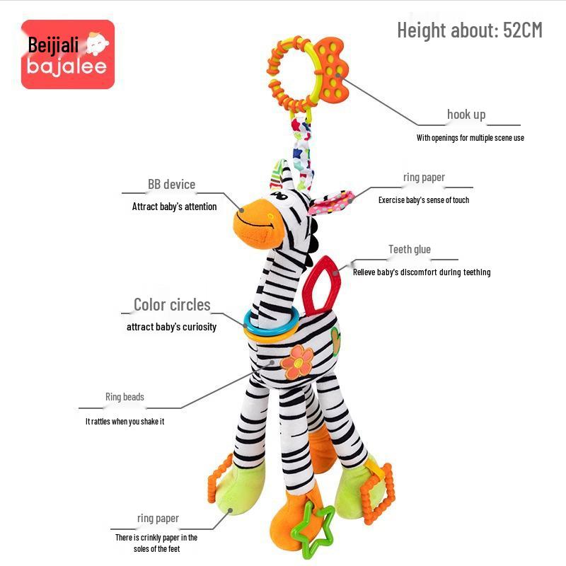 

Beijiali Подвесная игрушка-пони для детской коляски и автокресла
