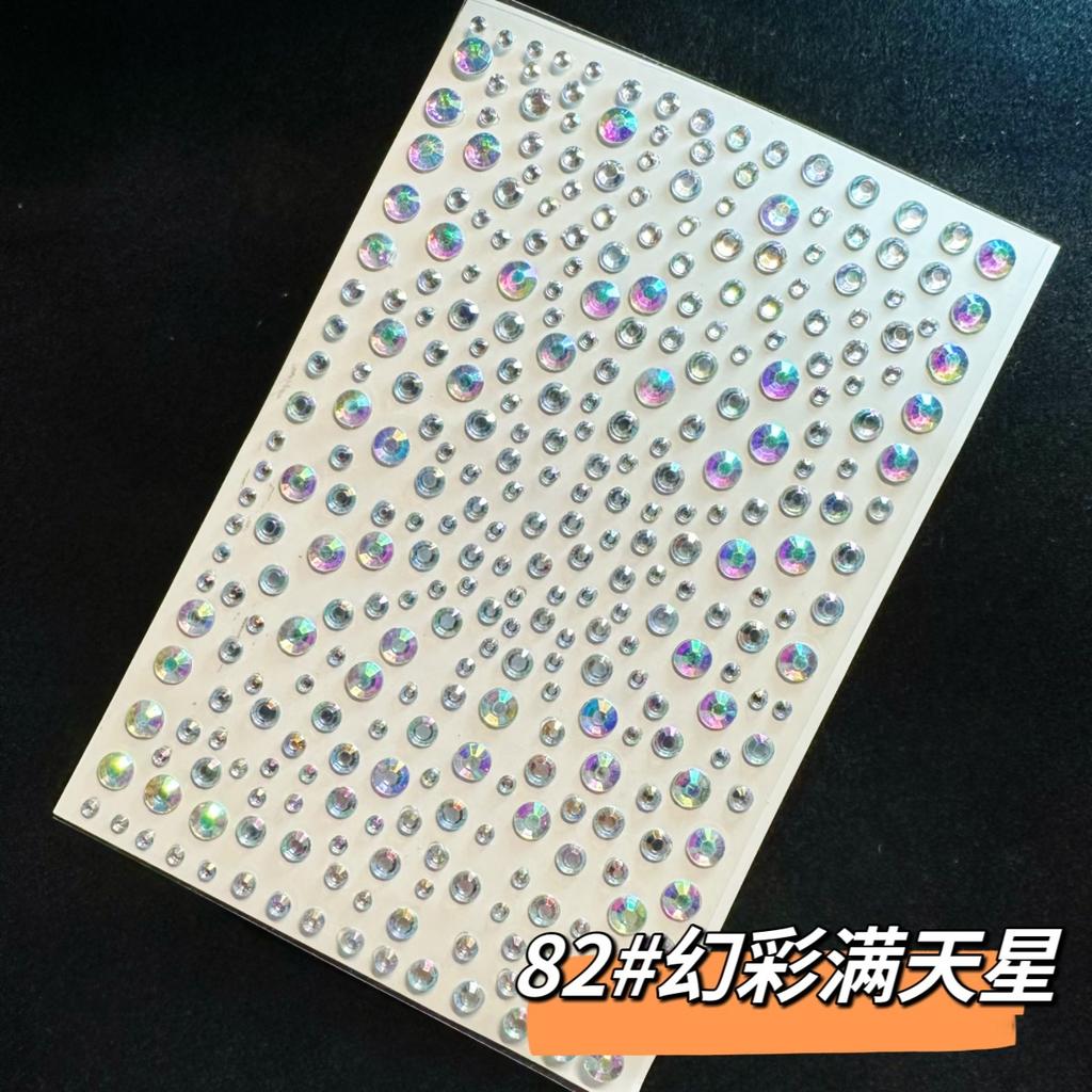 Self-Adhesive Face Stickers for Makeup, Body, Party and Festival Decoration