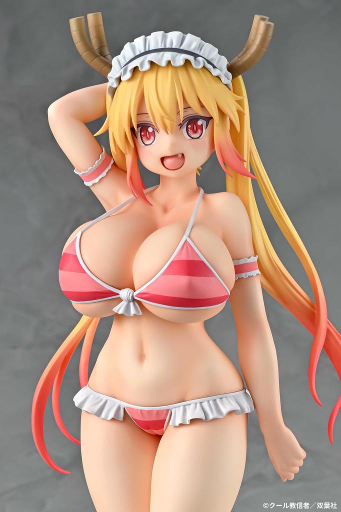 Miss Dragon Maid Tohru Bikini Style Scale PVC Complete Figure Q-six Kobayashi's 1/7 Pre-painted