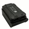 Battery Adapter with Slide-On Battery Dock, 21V Input to 5V Output, LED Work Light, and Button Control for Home and Field Work Use