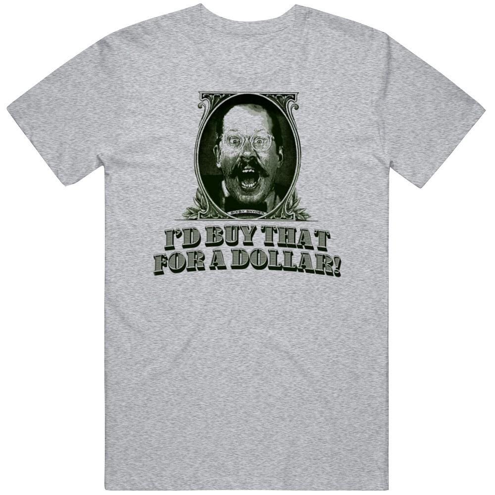 Я бы купил это за доллар Ретро Робокоп Фильм Фанаты Футболка Унисекс Футболка S