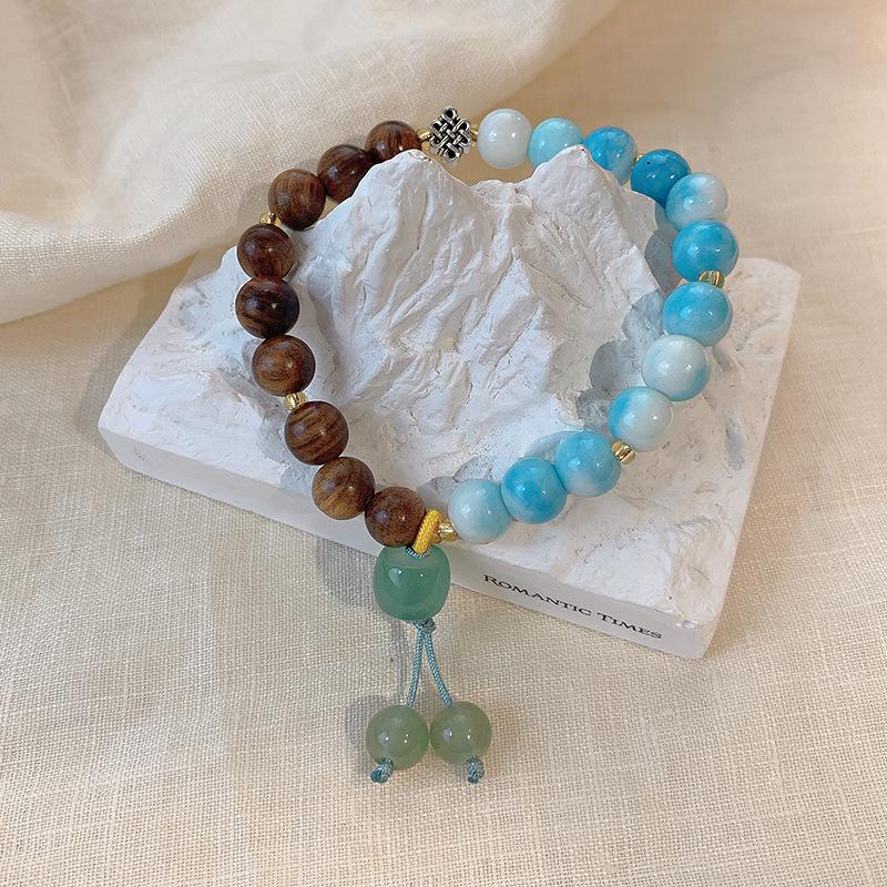Summer Beaded Bracelet: Women's Elegant Fresh Creative Niche Jewelry