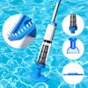 3 in 1 Cordless Rechargeable Swimming Pool Vacuum Head, Telescopic Pole Handheld Pool Cleaner for Spas, Inground Pool, Above Ground Pool and Hot Tubs