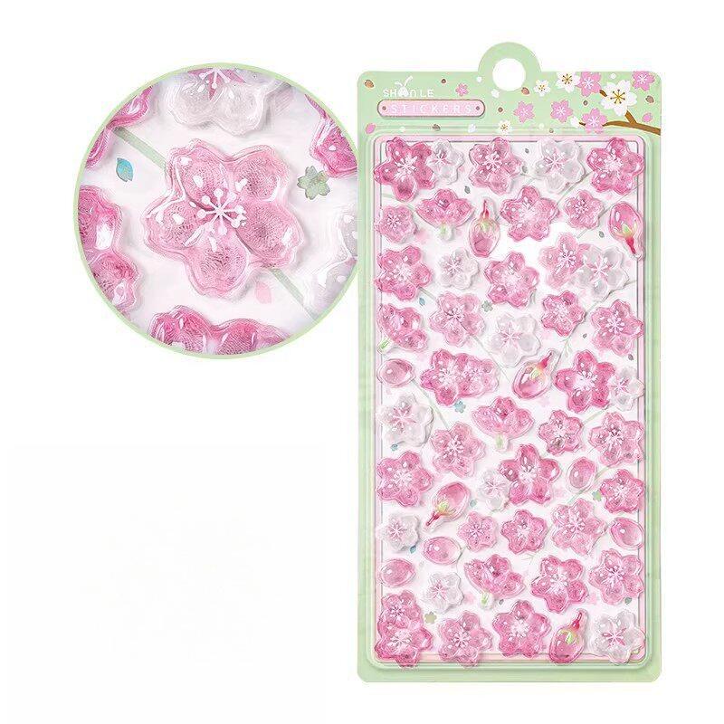 Ute 3D Stereo Student Sticker Kawaii Cartoon Ghost Animal Scrapbook Journal Sticker DIY Decor Camera Phone Stationery Sticker