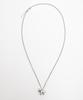 Towtow Archive Tiki Pony Pendant Necklace Rhodium Silver