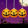 12Pcs Pumpkin Pendants Halloween Tree Decorations Waterproof Easy to Install Outdoor Indoor Reusable Hanging Ornaments