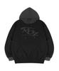 Active Logo Color Block Hoodie Black